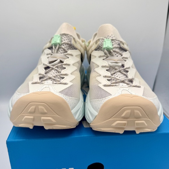 NWT Hoka Hopara 2 Women’s Hybrid Hiking Sandal in Alabaster Snow Off white cream - Picture 12 of 16